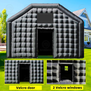 Carpa de Fiesta VIP Negra, Iluminación LED Portátil para <span class=keywords><strong>Discoteca</strong></span>, Carpa Móvil para Club Nocturno, Carpa Inflable para Club Nocturno, <span class=keywords><strong>Discoteca</strong></span> Inflable - Product Image 2