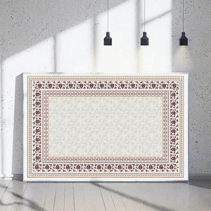 Alfombra Moderna Antideslizante con Patrón Geométrico, Fibra de Poliéster, Base de Plástico, para Sala de Estar, Dormitorio, Uso en Oración - Product Image 3