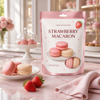 Sachets Holographiques Personnalisés en Gros pour Macarons et Bonbons – Petits Sachets d'Emballage Scellables à Chaud en Mylar