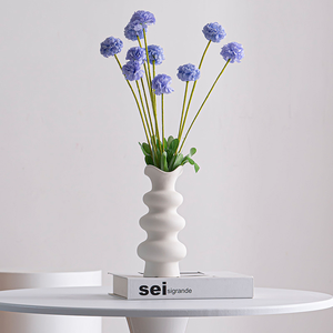 Décoration de jardin créative en céramique colorée vase à fleurs sèches <span class=keywords><strong>eau</strong></span> fleurs surélevées table salon décoration florale - Product Image 4