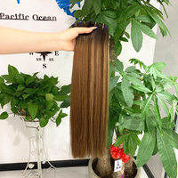 Nouvelles extensions de cheveux Super Genius Weft, double trame, style lisse, 100% cheveux humains vierges européens pour salon
