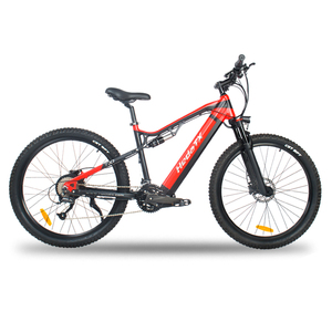 Bicicleta eléctrica de montaña de 29 pulgadas con suspensión completa, freno hidráulico y motor en el buje. - Product Image 2