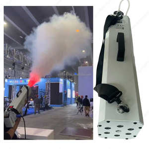 DELI W RGB Cannon Jet Music Festival حفلة ملهى ليلي مسدس ضباب يدوي مولد دخان بخار محمول DJ Cryo مطلق نار دخان - Product Image 5