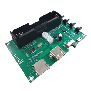 Amplificador de potencia digital BT, placa PAM8403, reproductor de batería de litio con doble canal <span class=keywords><strong>recargable</strong></span>, 10W, 1 unidad, 2 unidades - Product Image 2