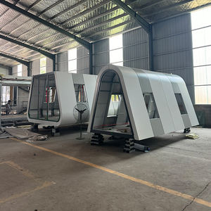 Nuovo prodotto modulare casa spaziale a due piani case prefabbricate di lusso triangolo casa piccola casa contenitore per la vendita - Product Image 3