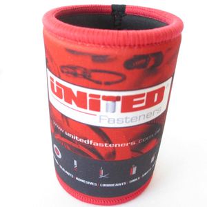 Enfriador de Bebidas Personalizado de Neopreno Real de 6 mm de Grosor, Impresión Digital a Todo Color, Base de Goma Antideslizante - Product Image 2
