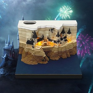 Calendario de talla de papel moderno OEM 2026 de fábrica, recuerdo creativo, adornos decorativos de escritorio para Bloc de notas estereoscópico 3D - Product Image 1