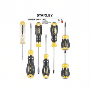 Juego de Destornilladores Stanley con Mango Acolchado, 7 Piezas, Punta Magnética, Herramientas de Precisión - Product Image 2