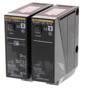 Capteur photoélectrique E3JM-10M4-G-NN E3JM-10M4T-G-NN E3JM-10M4 10m à faisceau traversant, sortie NPN pour l'automatisation industrielle - Product Image 5