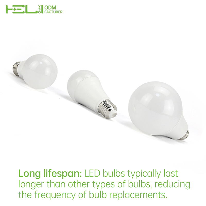 Warm White E27 Residential Bedroom & Living Room PAL+PC a Blub 18W 1800LM 100-265V Smart LED Light Bulbs with Remote Control