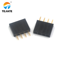 Connecteur de batterie 9v à fibre optique Speakon Pin Sp 2.54MM à une rangée femelle