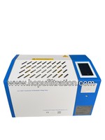 Medidor de Voltaje de Ruptura (BDV) para Aceite de Transformador Hopu HJT con Pantalla LCD a Color, 100KV, ASTM D877, Modelo de Suelo, 200W, AC220V