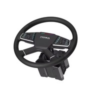 Volante de Carreras para Camiones MOZA TSW, Volante Realista para Simulador de Camiones, Compatible con la Base de la Serie MOZA para Simulación de Conducción de Camiones en PC