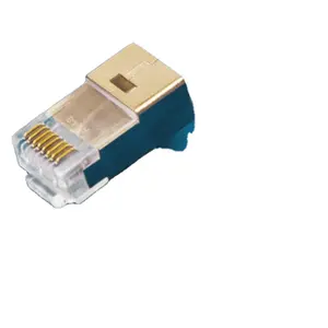 Société publique UL approuvé ethernet CAT6A avec insert avec séparateur FTP 8P8C connecteur modulaire prise RJ45