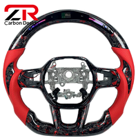 Volant sport personnalisé en fibre de carbone forgée avec LED pour Honda Civic 11e génération SI Acura Integra CRV HR-V Civic EX
