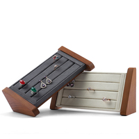 DIGU – présentoir multifonction en bois massif, présentoir pour boucles d'oreilles, bijoux, bagues