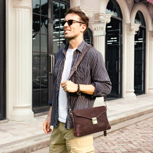 Borsa a <span class=keywords><strong>tracolla</strong></span> da <span class=keywords><strong>uomo</strong></span> in pelle di vacchetta di alta qualità borsa a <span class=keywords><strong>tracolla</strong></span> antifurto per 8.3 ''Ipad in pelle conciata al vegetale <span class=keywords><strong>pochette</strong></span> da <span class=keywords><strong>uomo</strong></span> - Product Image 2