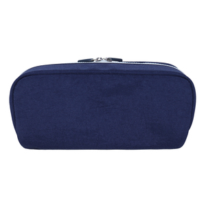 Custom Double Layer Large Capacity Pencil Case with Mesh Pocket, Wholesale Canvas Stationery <b>Bag</b> for <b>School</b> Office, OEM Factory - Product Image 3