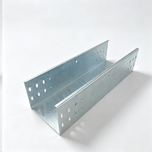 Goulotte de câblage robuste en <span class=keywords><strong>acier</strong></span> au carbone Q235 galvanisé à chaud (HDG) anti-corrosion pour projets de construction, côtiers et chimiques - Product Image 1