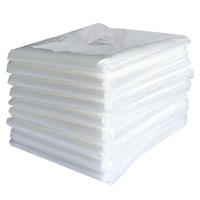 Sacs en plastique écologiques à fond carré de taille personnalisée, en matériaux recyclés, avec marquage à chaud pour l'emballage du lait et des nouilles