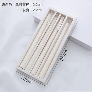 Lilin lilin kedelai beraroma warna gradien Morandi gaya Eropa untuk pernikahan romantis untuk hotel liburan untuk Natal - Product Image 5