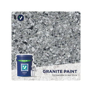 Pintura de Piedra Líquida de <span class=keywords><strong>Granito</strong></span> con Efecto Mate de Secado Rápido Wanlei, Colores Personalizados, Revestimiento Acrílico, Grosor de Película Seca de 2 mm, 2-3 kg/m - Product Image 5