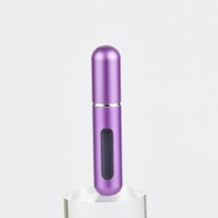 3ml 5ml 8ml Ensemble de sous-embouteillage en verre gonflable à fond en gros petit échantillon de parfum vide bouteille en aluminium rechargeable