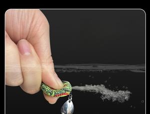 เหยื่อ<span class=keywords><strong>ตก</strong></span><span class=keywords><strong>ปลา</strong></span>รูปกบแบบนิ่ม คุณภาพสูง สมจริง ขนาด 3.5 ซม./4 ซม. ทำจากพลาสติกและยาง  แบบจมน้ำ สำหรับ<span class=keywords><strong>ตก</strong></span><span class=keywords><strong>ปลา</strong></span>ผิวน้ำ - Product Image 6