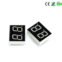 Afficheur LED à 7 segments bleu 2 chiffres de 0,4 pouce Houkem-4021-A/BB 16 broches