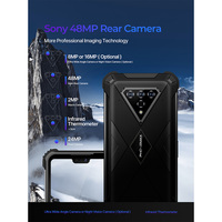 Smartphone robuste Phonemax M10 6,23 pouces, batterie de grande capacité 10000 mAh, écran LCD, prise en charge GSM CDMA, charge rapide 33W, téléphone robuste