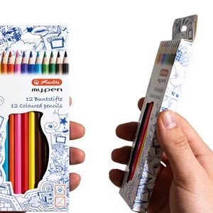 Crayons de dessin pour enfants les plus vendus, crayons en bois de 12 couleurs avec boîte d'emballage, marché africain - Product Image 6