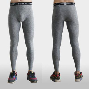 Bajo MOQ Logotipo personalizado Sublimación Ropa <span class=keywords><strong>de</strong></span> compresión para hombres Gimnasio Deporte <span class=keywords><strong>Entrenamiento</strong></span> Pantalón Gimnasio Medias - Product Image 2
