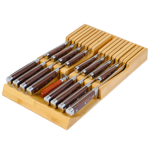 ที่วางมีดแบบลิ้นชัก 17 ช่อง รุ่น Xinghua W202 2026 Bamboo Kitchen - Product Image 1