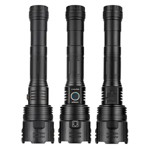 Tactical flashlight USB charging flashlights & torches 30w 2000 meters powerful LED flashlights for hunting hiking