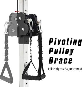 VIGFIT a parete lascia macchina pesi liberi Crossover pull cavo macchina con sistema a doppia puleggia regolabile - Product Image 6