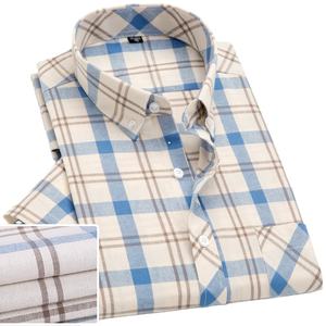 Personalized 100% Cotton <strong>Shirting</strong> Fabric Oxford Shirt for Men Long-sleeved Loose Men's Shirts - Product Image 1