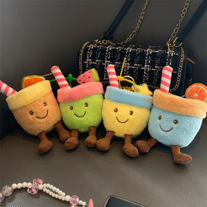 Porte-clés <span class=keywords><strong>en</strong></span> peluche <span class=keywords><strong>en</strong></span> forme de poupée de légume mignonne, maïs et pousses de bambou, ornements à suspendre pour <span class=keywords><strong>sac</strong></span> - Product Image 6
