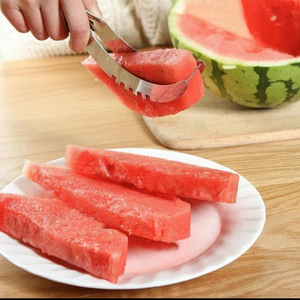 Stainless Steel Watermelon Slicer Thickened One Piece Molded Household Fruit Divider Melon Scoop Heavy Duty - Product Image 5