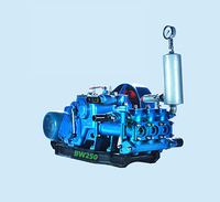 Pompe à boue BW250 de haute qualité avec 6 pompes à piston à simple action triplex horizontales pour champ pétrolifère à haut rendement