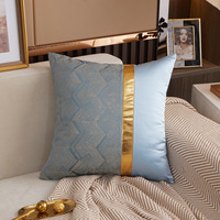 Housse de coussin carrée de style européen et américain, taie d'oreiller pour canapé, fauteuil avec dossier, baie vitrée, lit ou repose-tête