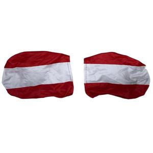 Drapeaux nationaux Beckon personnalisés de haute qualité pour rétroviseurs de voiture allemands, bannières avec logo d'équipe pour les fans de sport, décorations de voiture pour le jour du match - Product Image 3