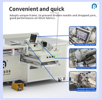 Máquina de Coser Automática Computarizada RIDONG RD-AFJ400 con Altura de Costura Ajustable y Certificación CE para Cortinas y Persianas