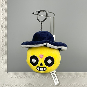 Nouveau Porte-clés Pendentif Peluche Cartoon Wilderness Chaos Spike avec Rembourrage en Coton PP, Cadeau d'Anniversaire pour Enfants - Product Image 4