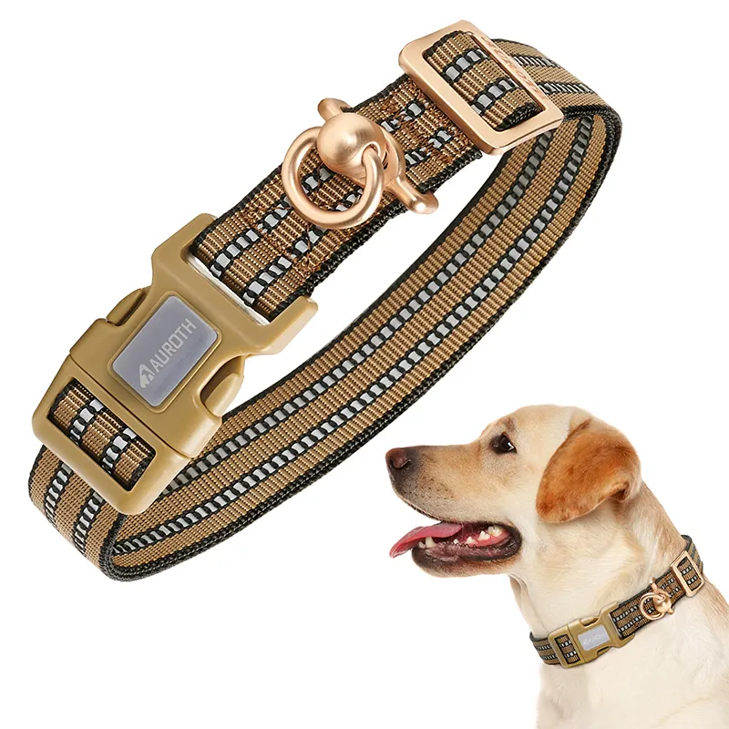 New Manufacturer Hot Sale Soft Nylon Adjustable Dog Collars Tactical Dog Collar For Walking Daily Use