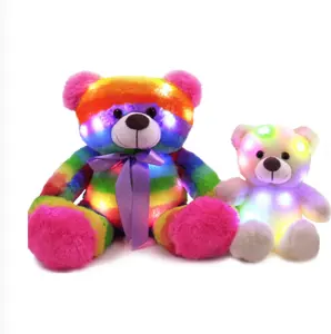 Free sample wholesale LED light up teddy bear
