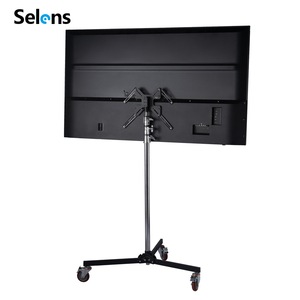 Selens FL200 support de télévision <span class=keywords><strong>TV</strong></span> moniteur plaque d'adaptation pour directeur Easy Station chariot poste de travail Support cadre accessoires - Product Image 5