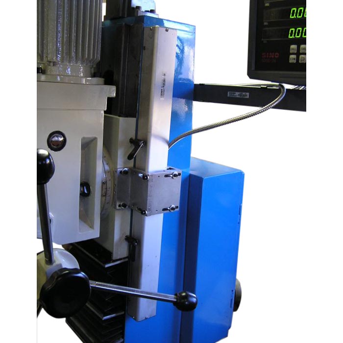 丸笑 ZX7045 China 45mm Metal Gear Head Drilling & Milling Machine