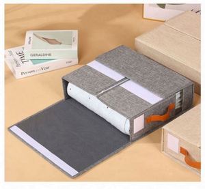 Bathcross-Border Living Room Storage Durable Oxford Cloth Box Foldable Modern Hua Cheng Bedroom Home Furniture <b>Set</b> Organizer - Product Image 5