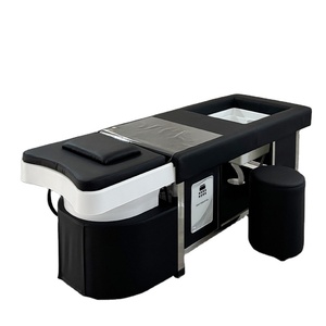 Profesión <span class=keywords><strong>Elle</strong></span> Kopf Terapia con lavabo para pies Champú Cama para salón Belleza Tiendas - Product Image 6