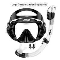 Nouveau design, vente chaude, masque de plongée et tuba pliables sans cadre, réglables, à faible volume, pour adultes, ensemble de plongée pour la natation